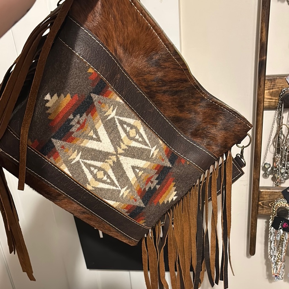 Pendleton crossover purse